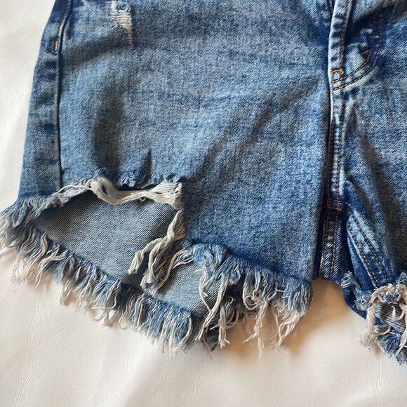 NWT Wild Fable Highest Rise Acid Wash Shorts - Picture 4 of 13